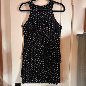 Ladies White House Black Market Tiered Dress Size‎ SMALL Sleeveless Party